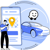 WAZE hirdetés